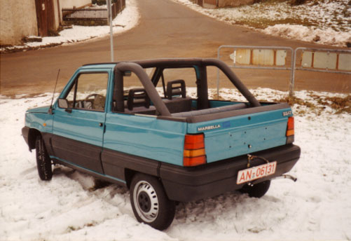 1992 - Umbau eines Seat Marbella zum Cabriolet
